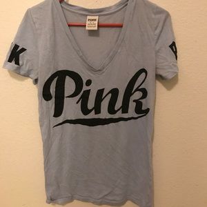 PINK Victoria’s Secret V Neck Tee